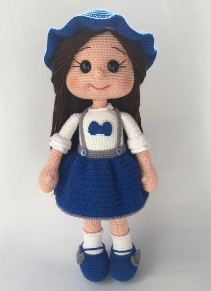 Mavişim Maviş Bebek Amigurumi Organik Oyuncak ürün görseli 1