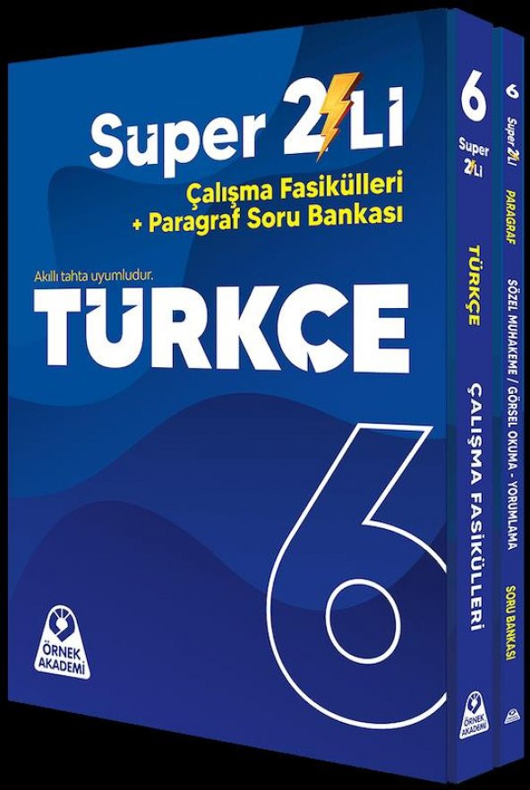 6. Sınıf Süper İkili Türkçe Seti Örnek Akademi ürün görseli 1