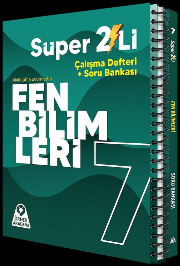 7. Sınıf Süper İkili Fen Bilimleri Seti Örnek Akademi ürün görseli 1