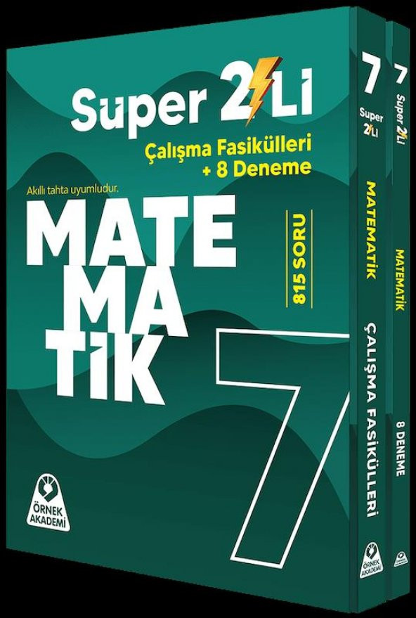 7. Sınıf Süper İkili Matematik Seti Örnek Akademi ürün görseli 1