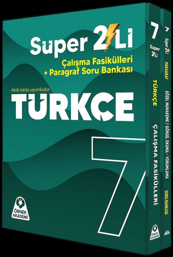 7. Sınıf Süper İkili Türkçe Seti Örnek Akademi ürün görseli 1
