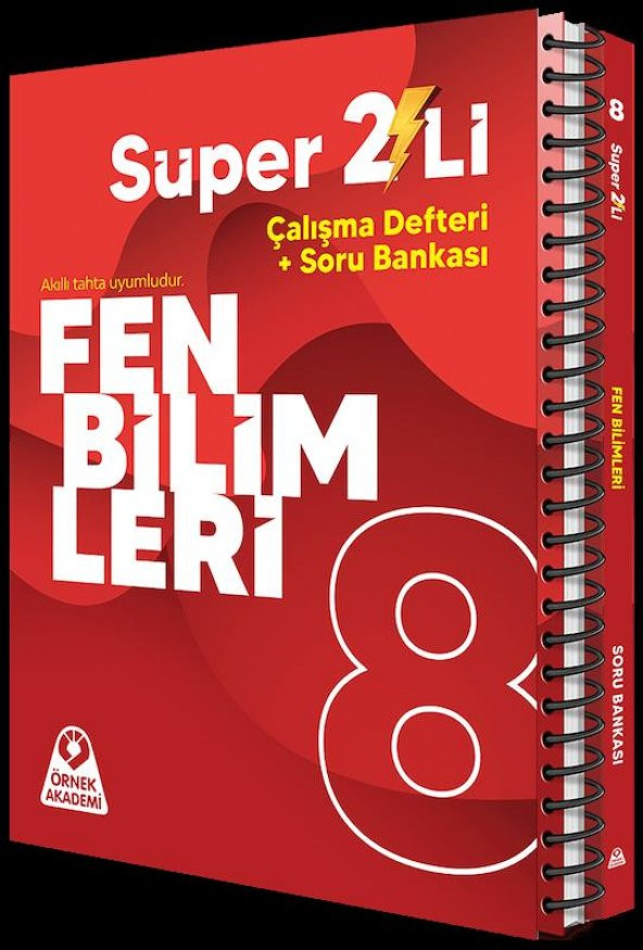 8. Sınıf Süper İkili Fen Bilimleri Seti Örnek Akademi ürün görseli 1