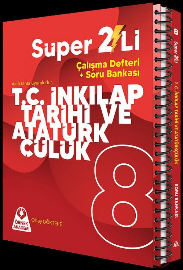 8. Sınıf Süper İkili T.C. İnkılap Tarihi ve Atatürkçülük Seti Örnek Akademi ürün görseli 1