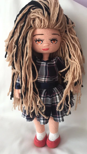 Bahar Bebek Amigurumi Organik Oyuncak ürün görseli 1