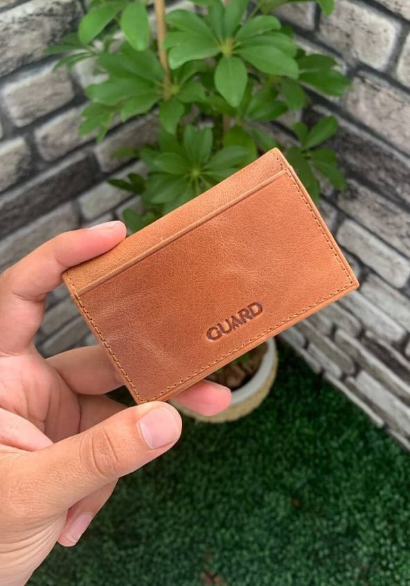 Guard Antik Taba Hakiki Deri Kartlık Erkek / Kadın P1169 ürün görseli 1