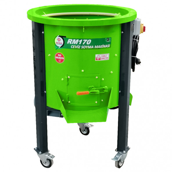 Rema RM170 Sabit Devirli Ceviz Soyma Makinesi 90KG/170L 220V ürün görseli 1