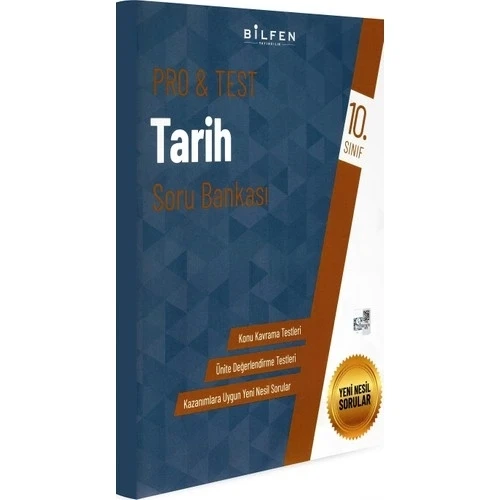 BİLFEN 10.SINIF PROTEST TARİH SORU BANKASI ürün görseli 1