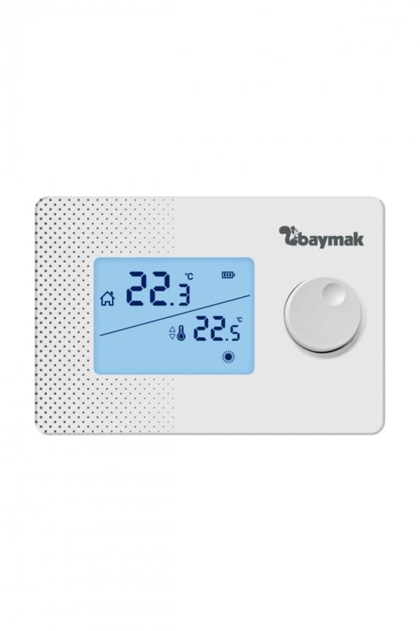 Baymak Logı S Kablosuz Oda Termostatı ürün görseli 1