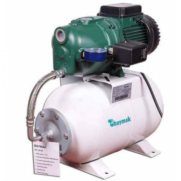Baymak  JET 102M 20LT TANKLI HİDROFOR 1 HP (4KAT-4/5DAİRE) ürün görseli 1