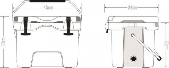 Icepeak Aden Plus Buzluk 15 Litre - Resim 3
