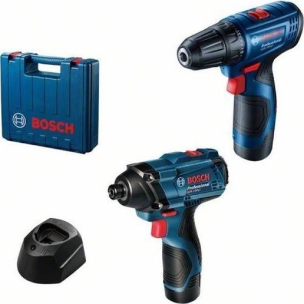 Bosch GSR 120-LI Akülü Vidalama + GDR 120-LI Akülü Somun Sıkma 2'li ürün görseli 1