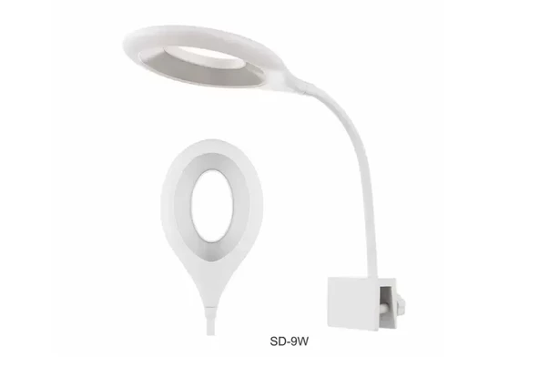 Sobo Akvaryum Klipsli Led Askı Lamba Beyaz+Pembe SD-9W ürün görseli 1