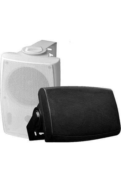 Duvar Hoparlörü Iç ve Dış Ortam Trafolu 2 Yollu 5" 30W Hoparlör NX-5W - SİYAH ürün görseli 1