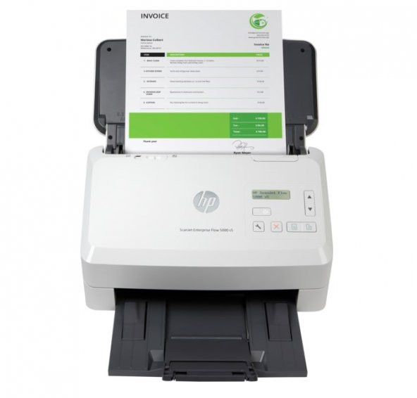 HP ScanJet Enterprise Flow 5000 S5 A4 Tarayıcı 6FW09A ürün görseli 1