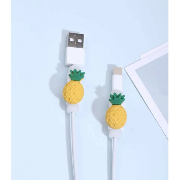 Hardal Rengi Ananas Kablo Koruyucu ürün görseli 1