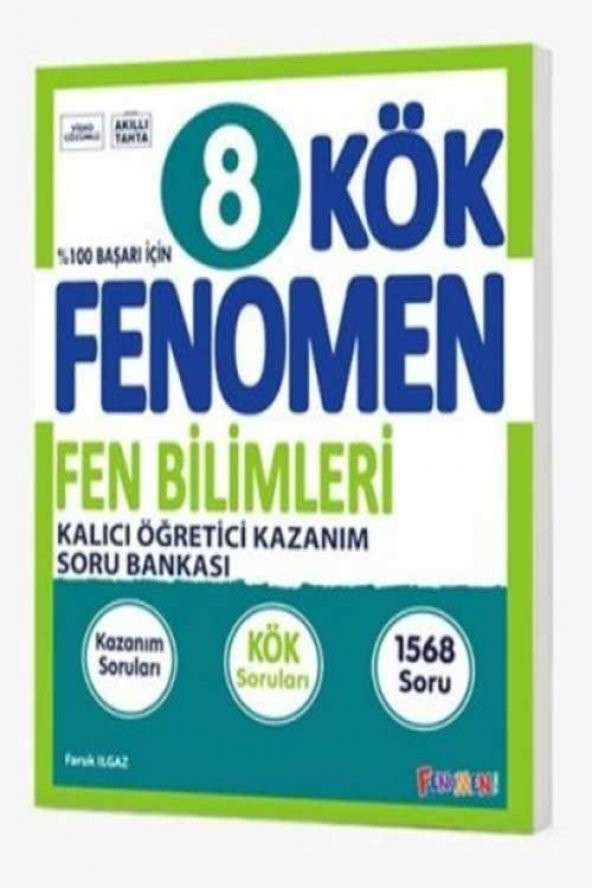 8. Sınıf Kök Fen Bilimleri Soru Bankası Fenomen Yayınları ürün görseli 1