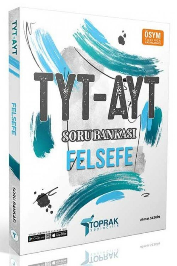 YKS TYT AYT Felsefe Soru Bankası Toprak Yayınları ürün görseli 1