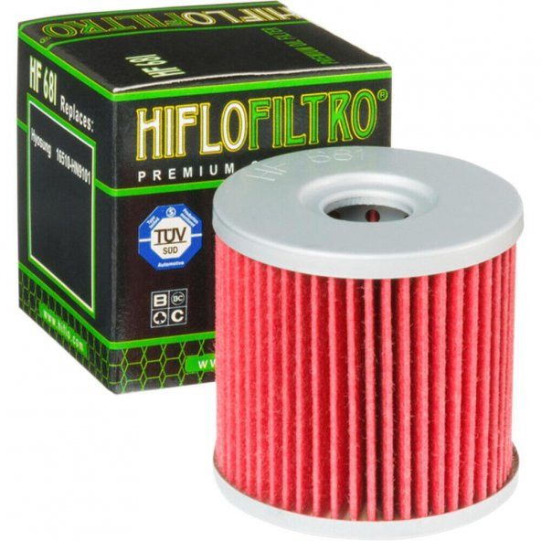 Hiflo Hf681 2005-2015 Hyosung GT 650 R Uyumlu Yağ Filtresi ürün görseli 1