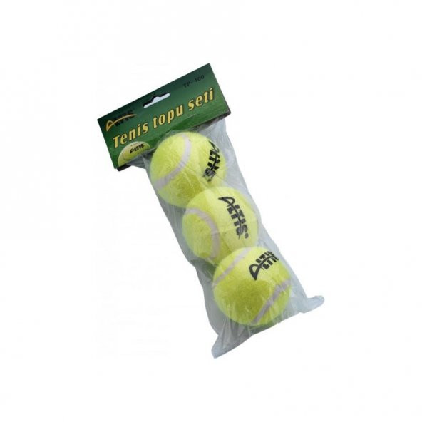 Altis TP 400 Tenis Topu 3 Lü Sarı ürün görseli 1