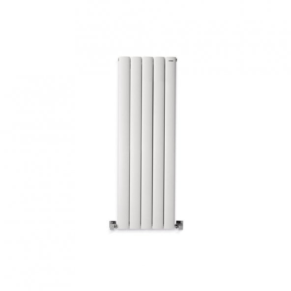 1200x395mm Lilac Dikey Beyaz Alüminyum Radyatör Standart Bağlantı ürün görseli 1