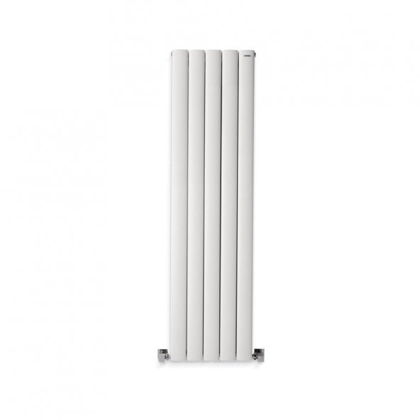 1500X395mm Lilac Dikey Beyaz Alüminyum Radyatör Standart Bağlantı ürün görseli 1