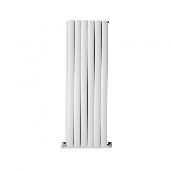1500X475mm Lilac Dikey Beyaz Alüminyum Radyatör Standart Bağlantı ürün görseli 1