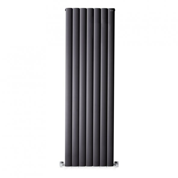 1800X555mm Lilac Dikey Antrasit Alüminyum Radyatör Standart Bağlantı ürün görseli 1
