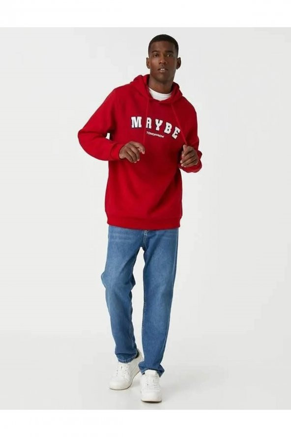 Erkek Sweatshirt Kırmızı 3wam70102mk ürün görseli 1