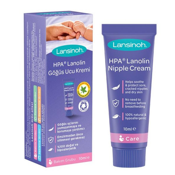 Lansinoh Lanolin Göğüs Ucu Kremi 10 ml ürün görseli 1