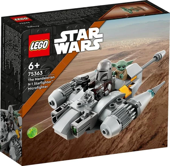 LEGO Star Wars 75363 The Mandalorian N-1 Starfighter Microfighter ürün görseli 1