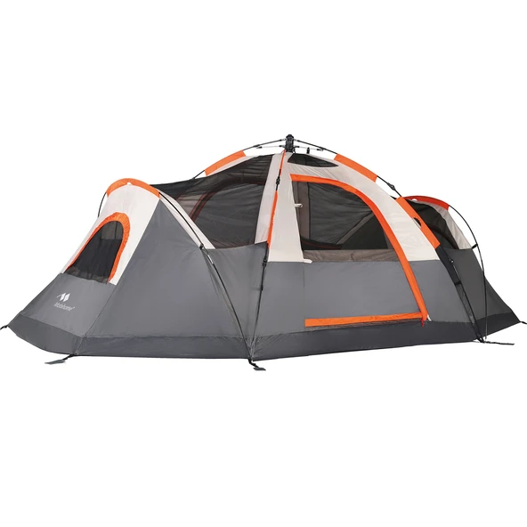 MobiHome DomeHike 6 Kişilik Otomatik Çadır-GRİ ürün görseli 1