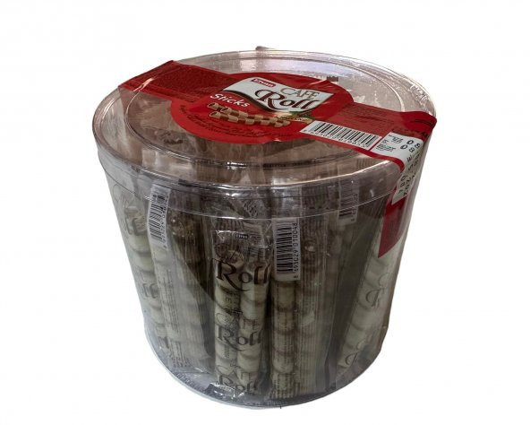 Elvan Cafe Roll Sticks İkili Fındıklı Rulo Gofret 10 gr  48 Adet ürün görseli 1