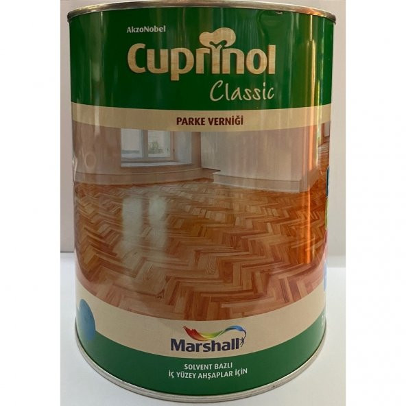 MARSHALL CUPRİNOL CLASSIC PARLAK TİP İÇ MEKAN AHŞAP VE PARKE VERNİĞİ 2.5 LT ürün görseli 1