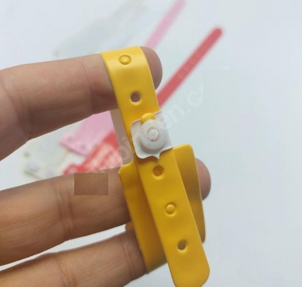 100 Adet Otel Havuz Gece Kulübü Eğlence Mekanı için  Bileklik Tek Kullanımlık Plastik Otel Bilekliği Kol Bandı ürün görseli 1