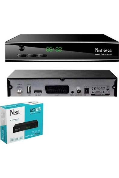 Next Uydu Alıcı Kasalı Full Hd Scart+Hdmı Next 2023 ürün görseli 1