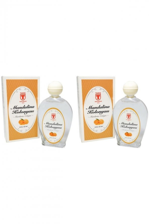 Tariş Mandalina Kolonyası Cam 2 X 200 Ml ürün görseli 1