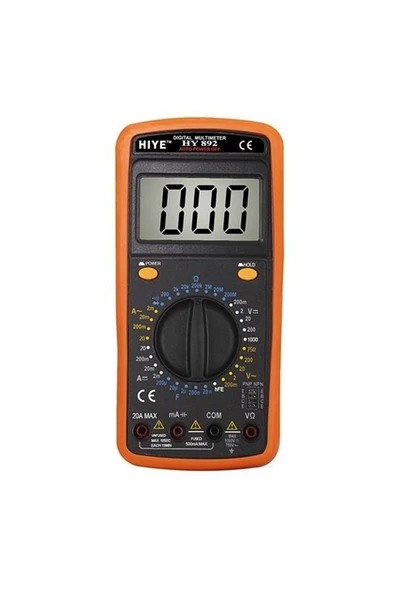 Hiye Hy 892 Dijital Ölçü Aleti, Dijital Multimetre ürün görseli 1