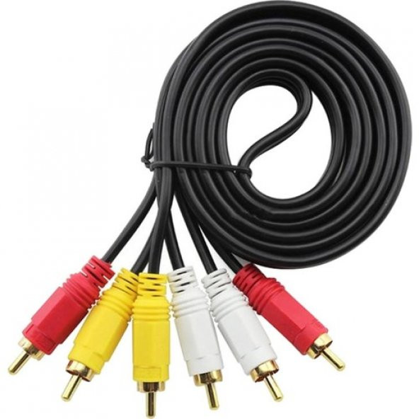 Botech Kablo 3rca 3rca 5mt ürün görseli 1