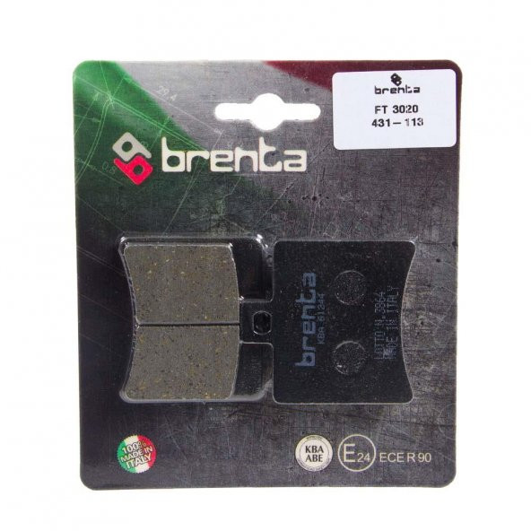 Brenta 431-113 2005-2009 Aprilia Atlantic 500 Sprint Uyumlu Arka Fren Balatası ürün görseli 1