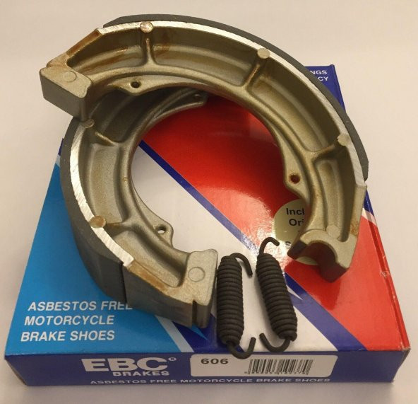 Ebc S606 2004-2015 Hyosung GV 250 Uyumlu Arka Fren Balatası Yaylı Kampana Set ürün görseli 1