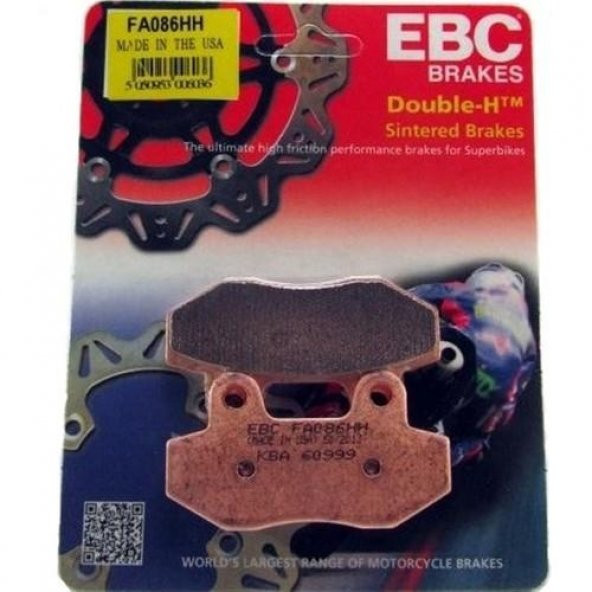 Ebc Fa086Hh 2007-2015 Hyosung GV 650 Uyumlu Arka Fren Balatası Sinterli Balata ürün görseli 1