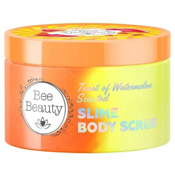 Bee Beauty Çarkıfelek ve Ananas Kokulu Slime Vücut Scrubı 250 ML ürün görseli 1