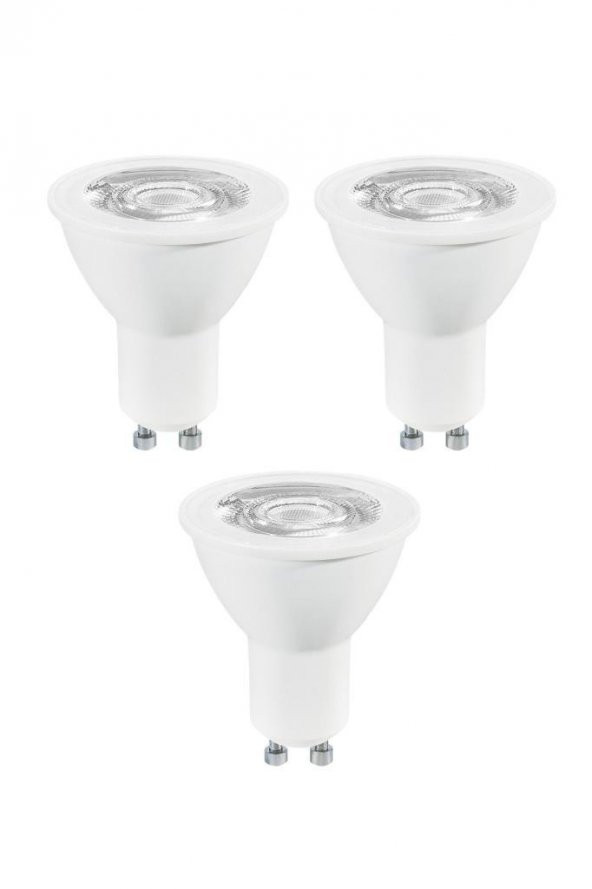 Osram Ledvalue 4,5W (50W) Par16 GU10 Spot Ampul 6500K Beyaz - 3 Adet Çanak Lamba ürün görseli 1