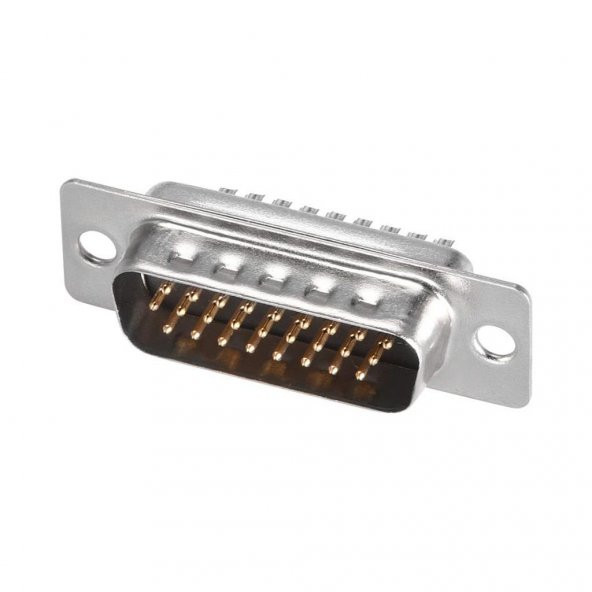26 pin d-sub erkek konnektör + kapak ürün görseli 1