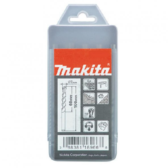 Makita D-20719 Beton Matkap Uç Seti 5 Parça ürün görseli 1