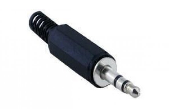 3.5 mm TRS Stereo Erkek Jack Plastik - 10 Adet ürün görseli 1