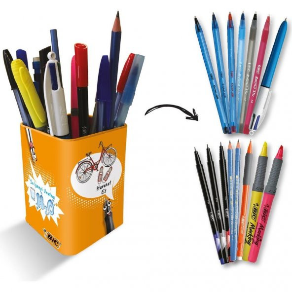 BIC EV OFIS SETI 16 PARCA 501088 ürün görseli 1