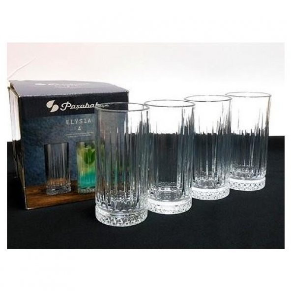 Paşabahçe 520125 Elysia 4lü Su Meşrubat Bardağı 280 cc ürün görseli 1