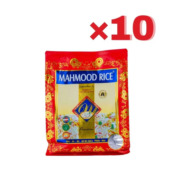 Mahmood Rice 1121  Basmati Pirinç 10x 900 GR ürün görseli 1