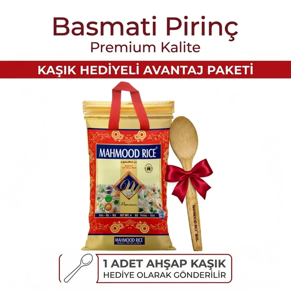 Mahmood Rice Basmati Pirinç 4 kg ürün görseli 1